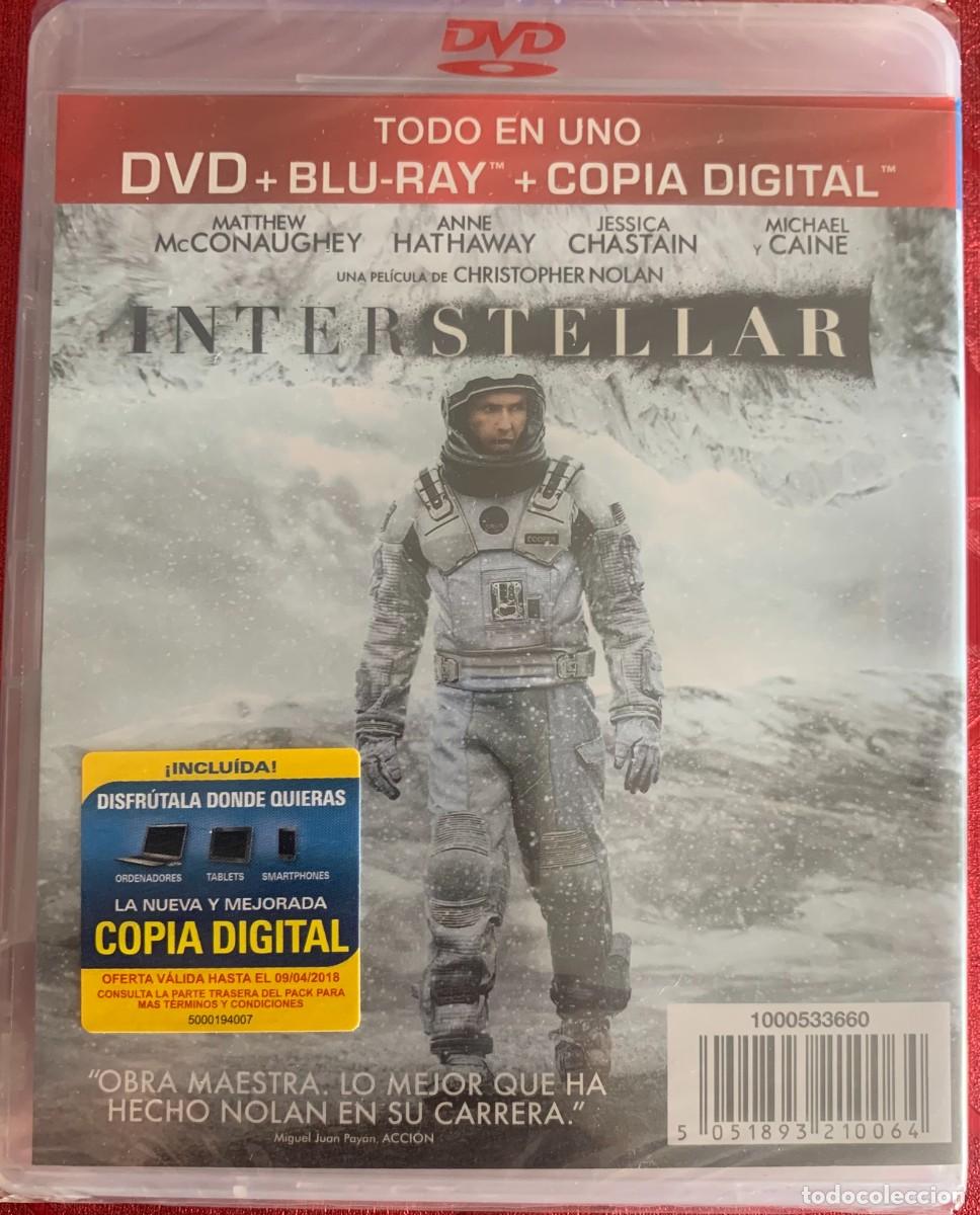 Cine: INTERSTELLAR (Christopher Nolan, 2014) EDICION DVD + BLU RAY - Foto 2