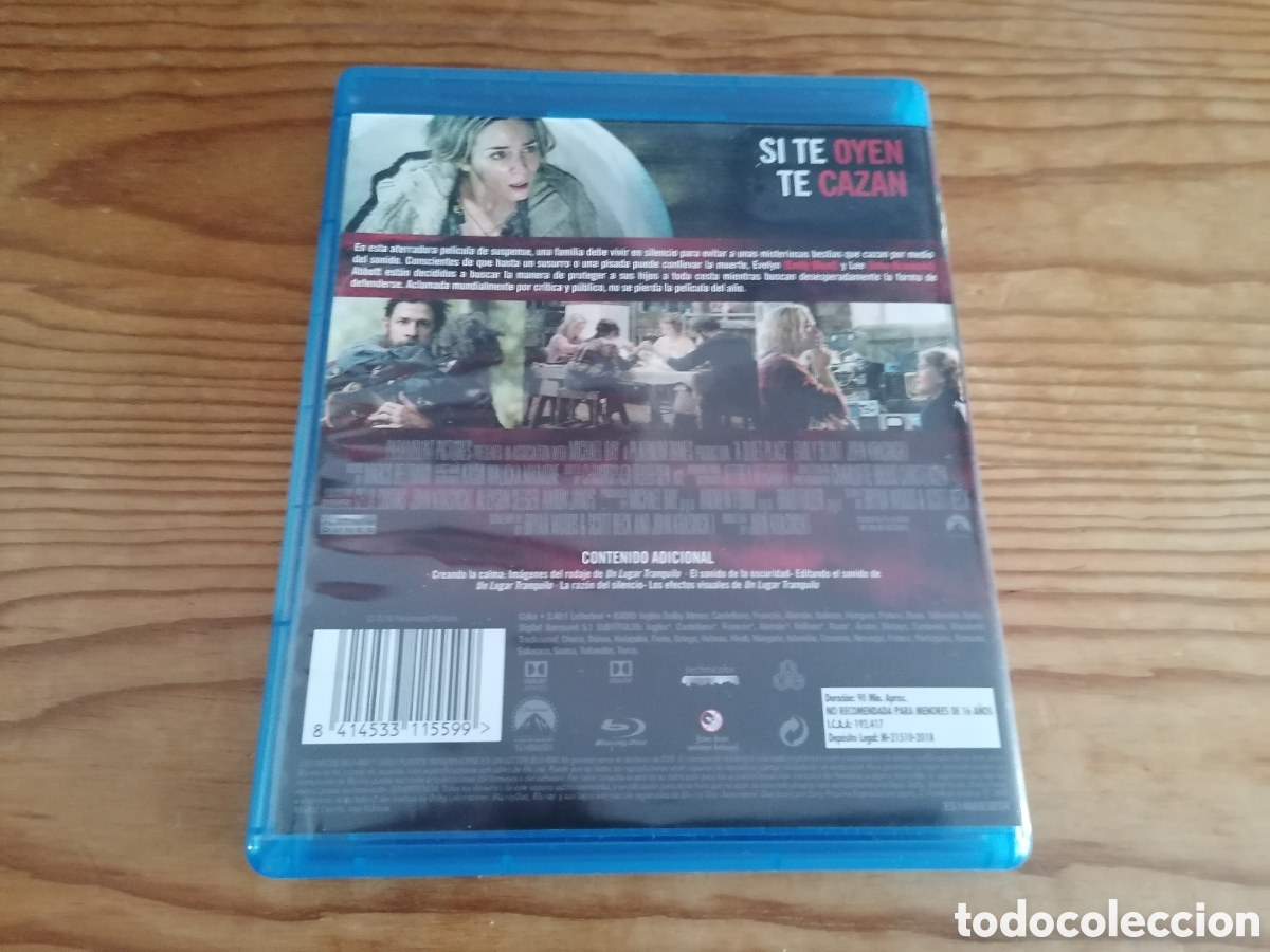 Cine: Blu-ray: Un lugar tranquilo - Foto 2