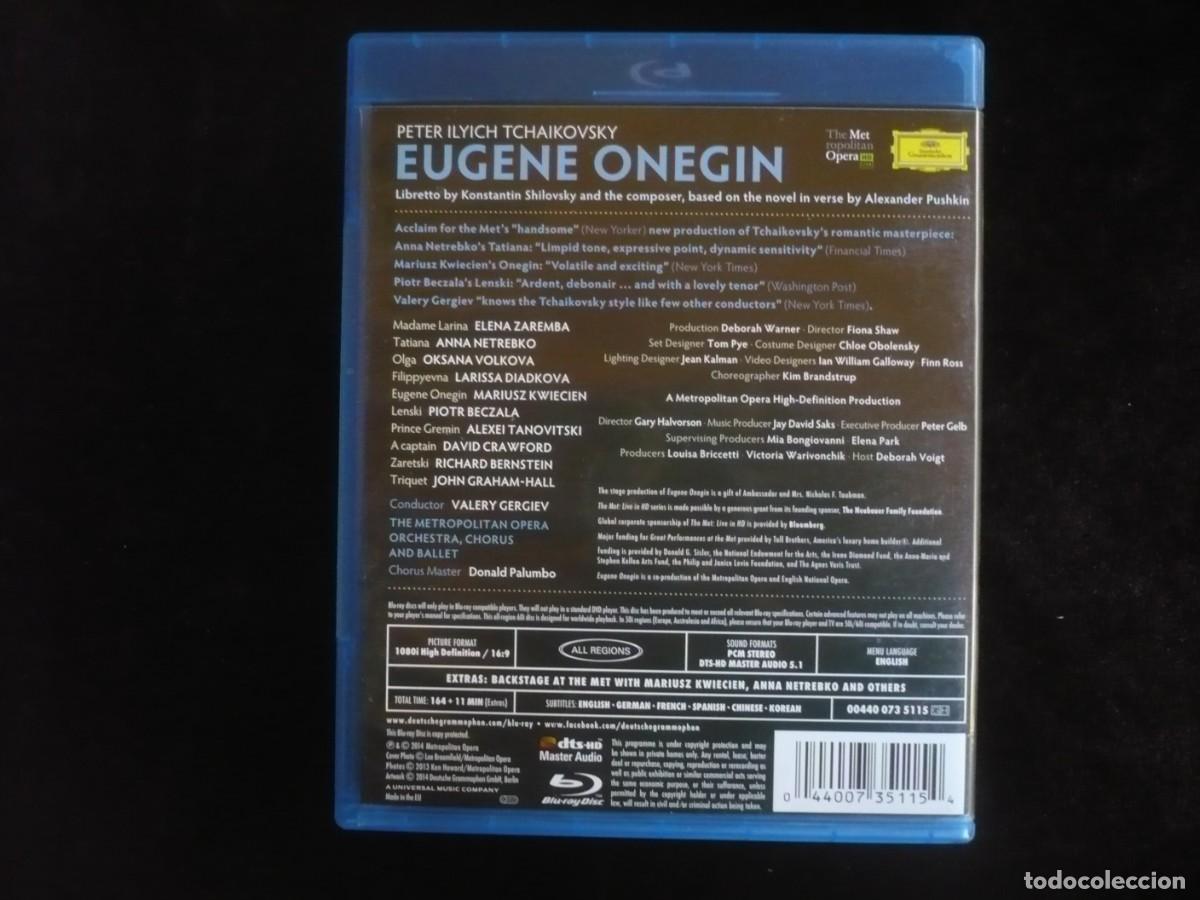 Cine: tchaikovsky eugene onegin - bluray como nuevo con librito - Foto 1