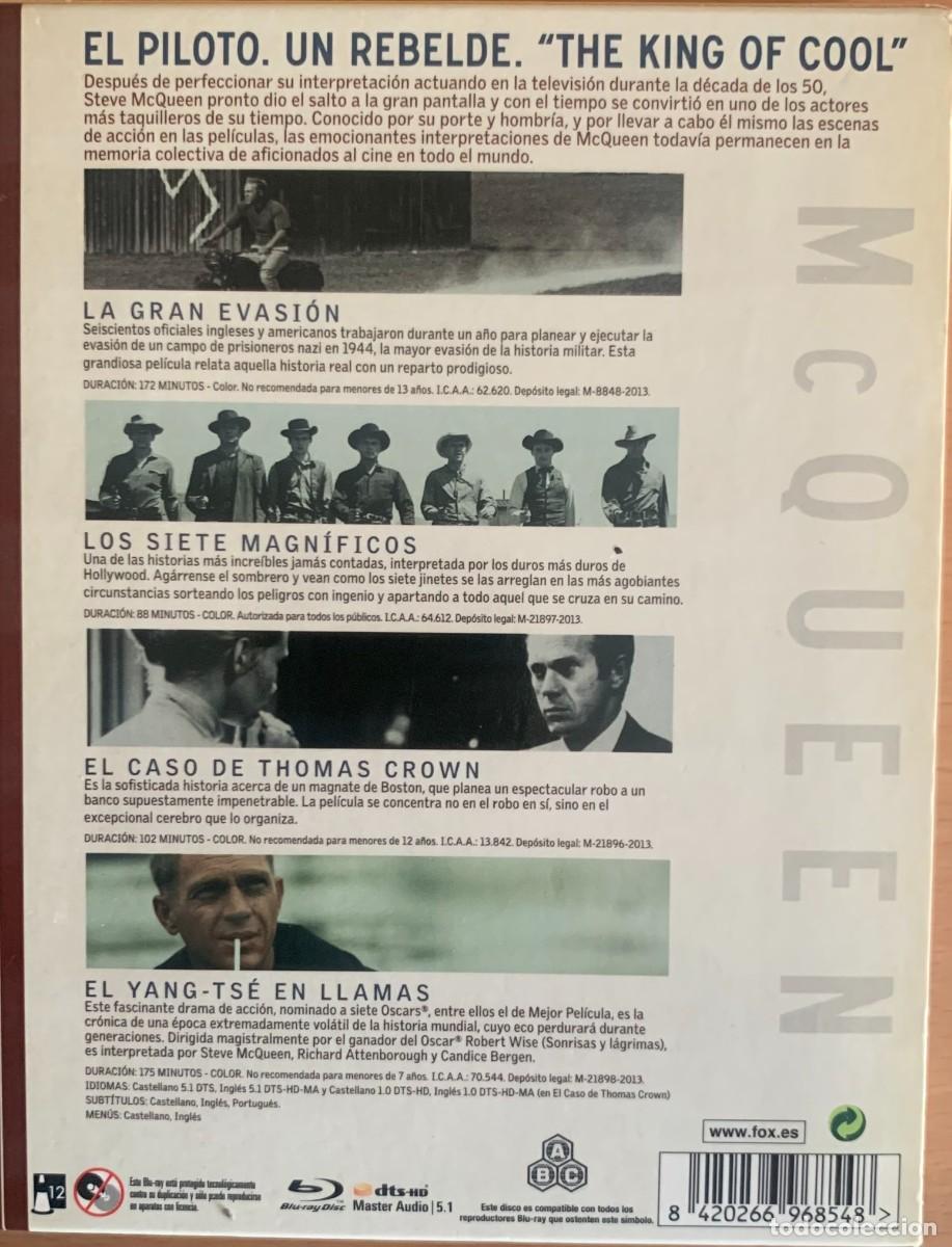 Cine: STEVE MACQUEEN - COLLECTION BLU RAY - Foto 3