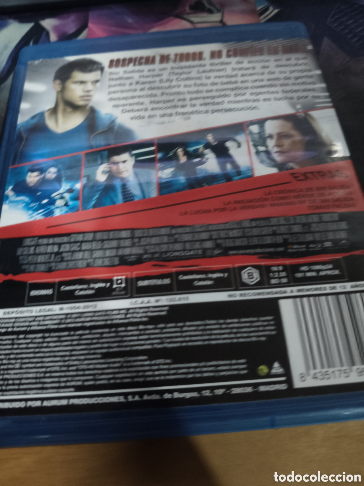 Cine: Sin salida Blu-ray (videoclub) - Foto 2