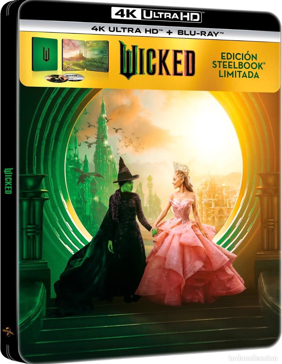 Cine: WICKED (Jon M. Chu, 2024) - EDICION COLECCIONISTA 4K UHD + BLU RAY