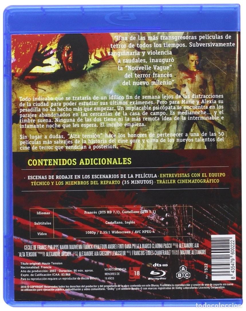 Cine: ALTA TENSI&Oacute;N BLU-RAY - Foto 2