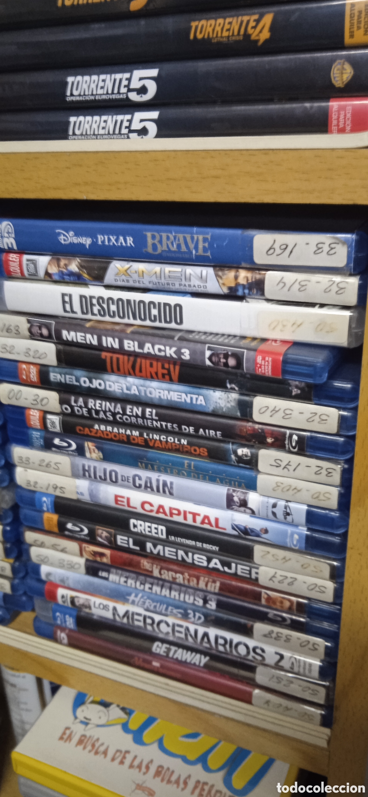 Cinema: Lote Blurays videoclub hasta 2020