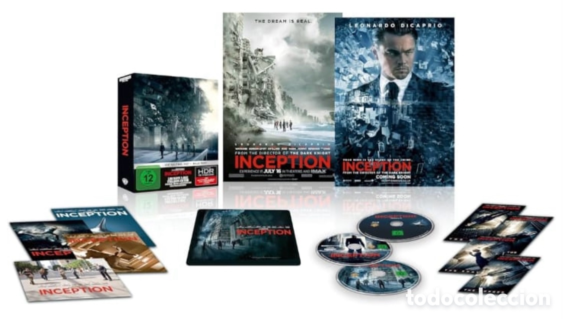 Cine: ORIGEN (Inception, Christopher Nolan , 2010) -EDICI&Oacute;N COLECCIONISTA 4K UHD+ BLURAY