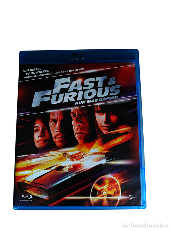 Cine: BL8 Fast & Furious, aun mas rapido BLURAY SEMINUEVO