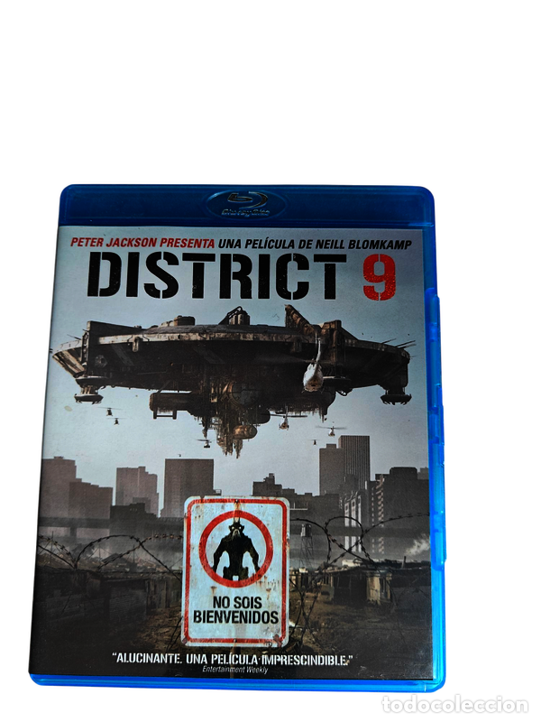 Cin&eacute;ma: BL10 Distric 9 BLURAY SEMINUEVO
