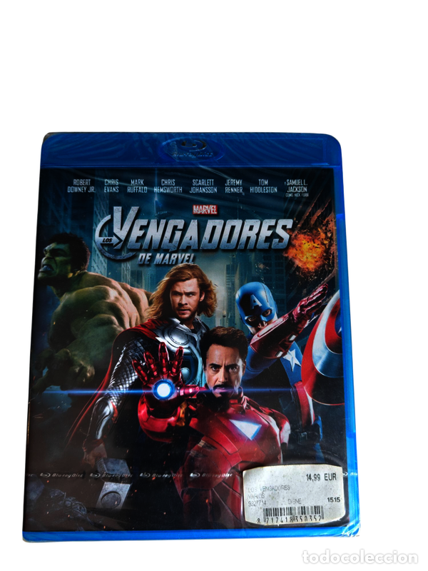 Cinema: NB46 Vengadores de Marvel BLURAY PRECINTADO