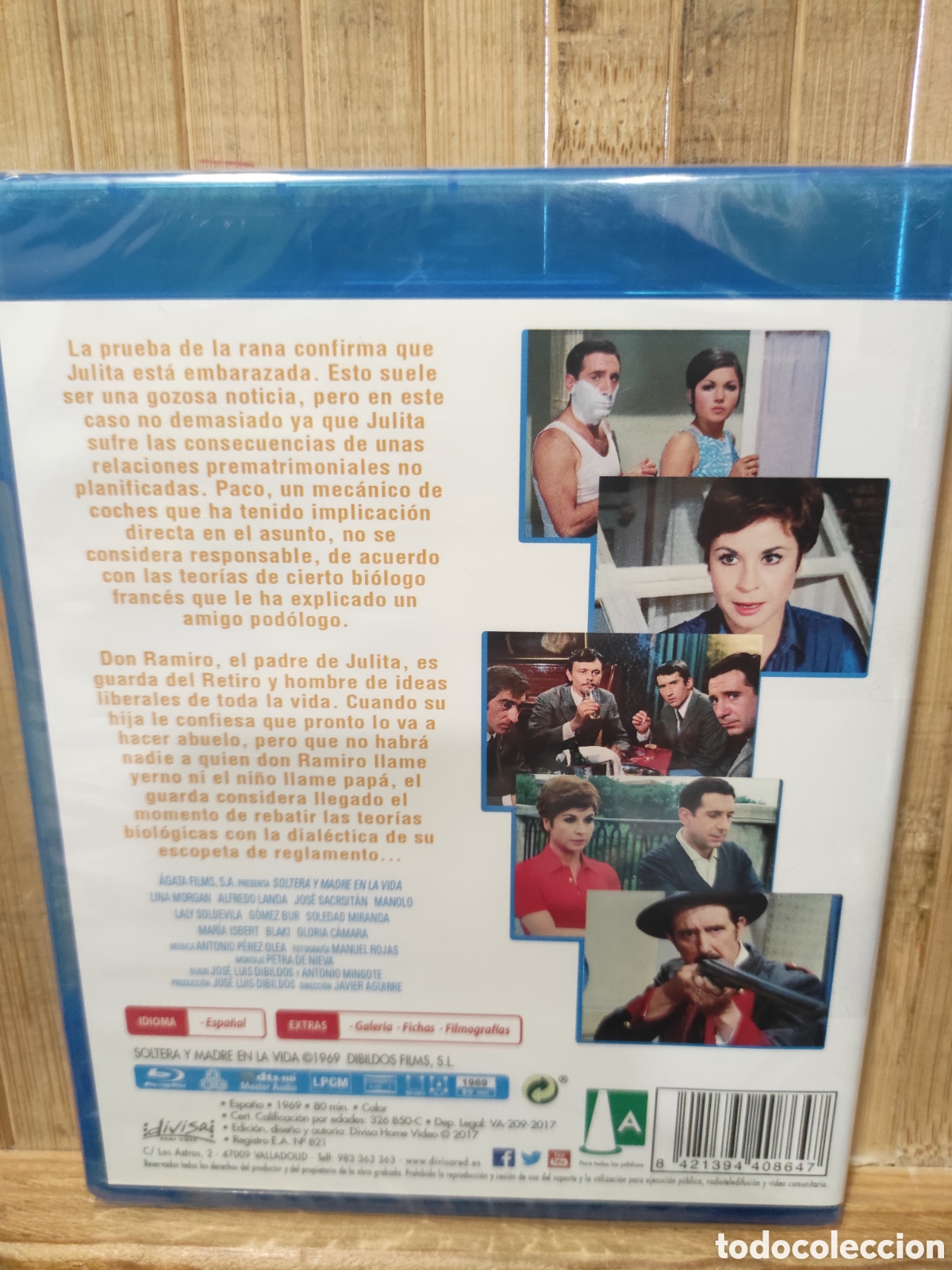 Cine: SOLTERA Y MADRE EN LA VIDA -BLU-RAY PRECINTADO - Foto 2
