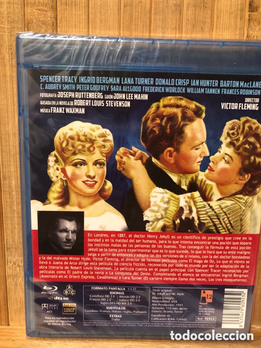 Cine: El Extra&ntilde;o caso del Dr. Jekyll BLU-RAY PRECINTADO - Foto 2