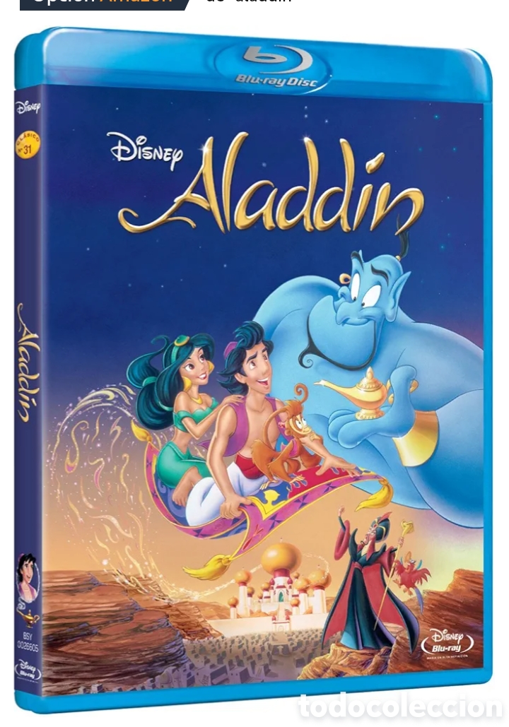 Cine: Aladdin [Blu-ray] Aladdin [Blu-ray] - Foto 1