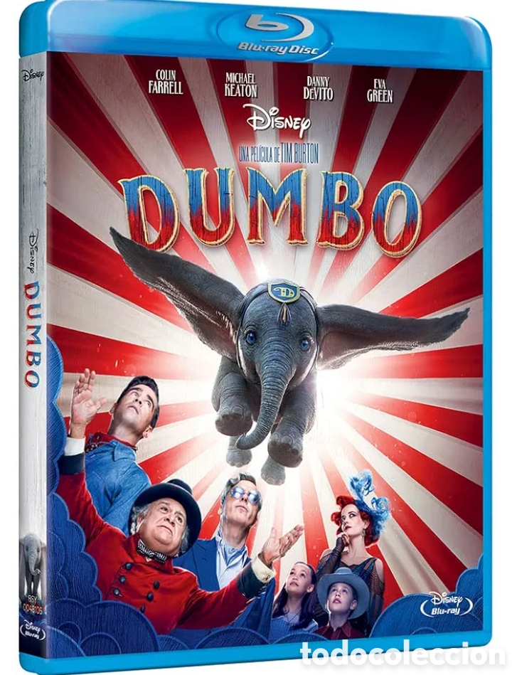 Cine: Dumbo [Blu-ray] Dumbo [Blu-ray] - Foto 1