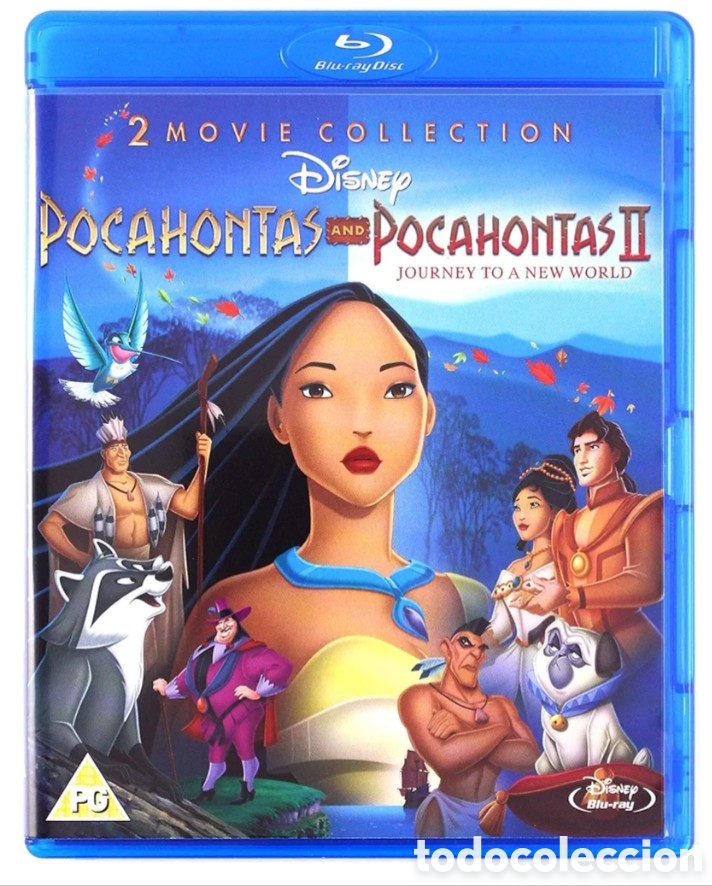 Cine: Pocahontas 1 & 2 Doublepack [Blu-ray] CASTELLANO - Foto 1