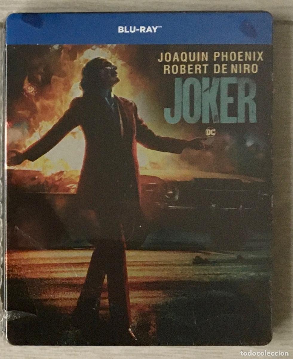 Cine: THE JOKER- Steelbook - Blu-ray Edici&oacute;n Espa&ntilde;ola - Precintado