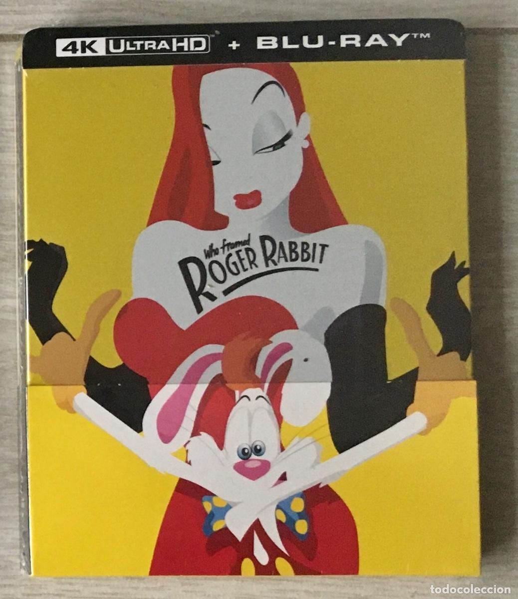 Cine: QUIEN ENGA&Ntilde;O A ROGER RABBIT? - Steelbook - Blu-ray Edici&oacute;n Espa&ntilde;ola - Precintado - 4K