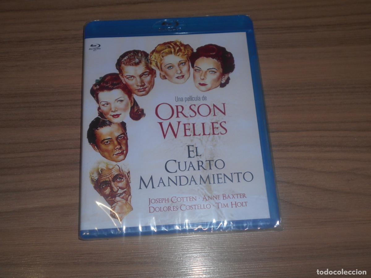 Cine: el CUARTO MANDAMIENTO BLU-RAY DISC Joseph Cotten ORSON WELLES Anne Baxter NUEVO PRECINTADO
