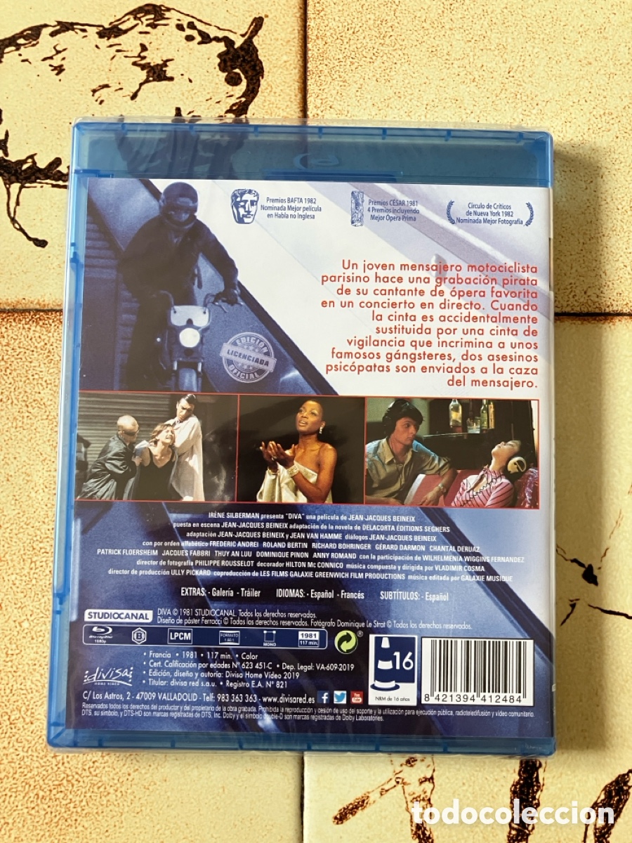 Cine: Diva / Blu Ray / Jean-Jacques Beineix - Foto 2
