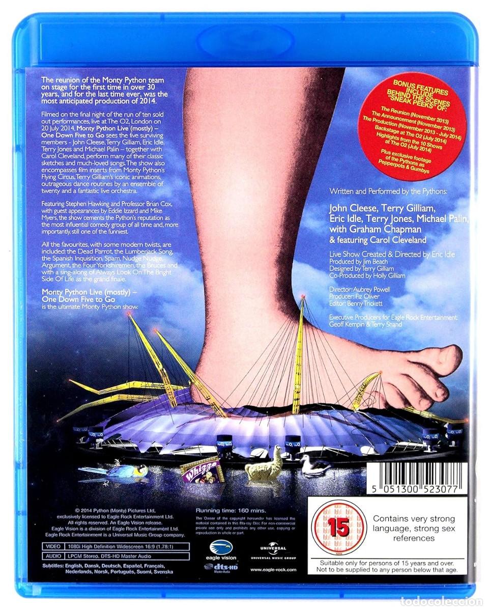 Cine: BLU RAY MONTY PYTHON LIVE con SUBT&Iacute;TULOS EN ESPA&Ntilde;OL IMPORTACION IN&Eacute;DITO DESCATALOGADO - Foto 2