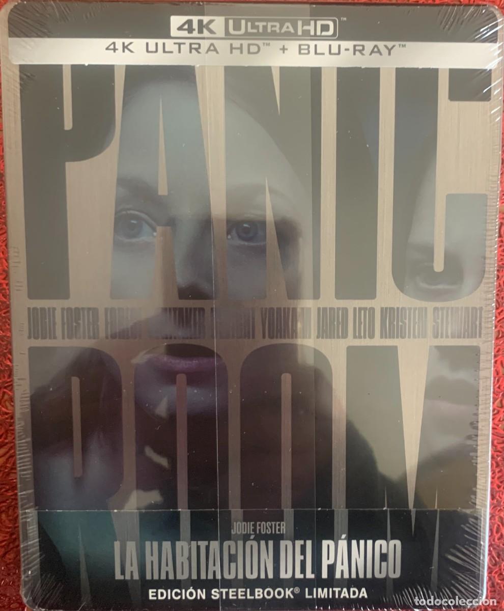 Cinema: LA HABITACION DEL PANICO (David Fincher,2002)-Edicion metalica limitada 4K UHD+ BLURAY