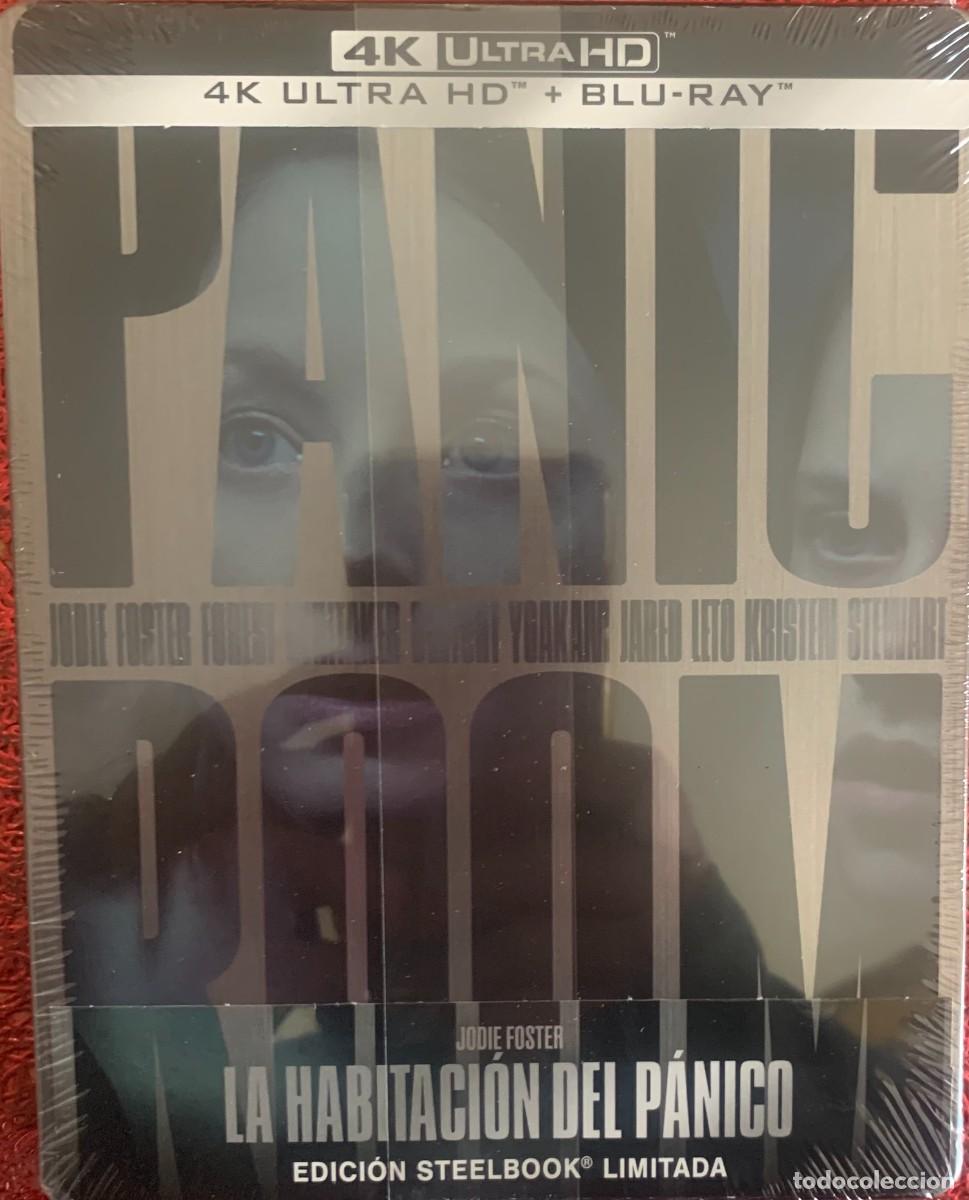 Cinema: LA HABITACION DEL PANICO (David Fincher,2002)-Edicion metalica limitada 4K UHD+ BLURAY