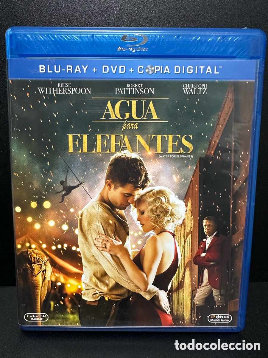 Cine: Agua para Elefantes (Blu-ray + DVD) - Foto 1