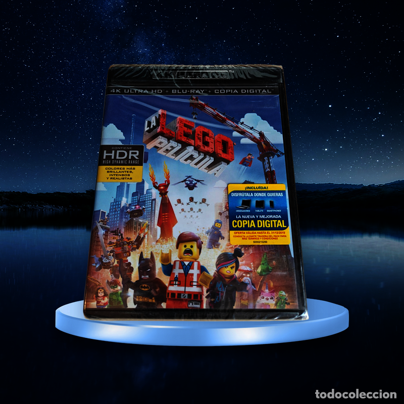 Cinema: RB21 Lego la pelicula BLURAY PRECINTADO