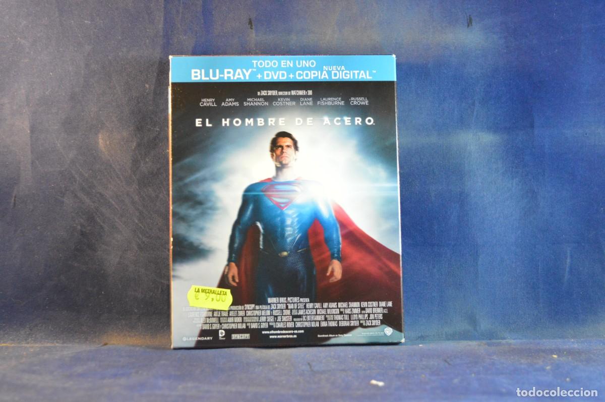 Kino: EL HOMBRE DE ACERO - BLU-RAY + DVD + COPIA DIGITYAL