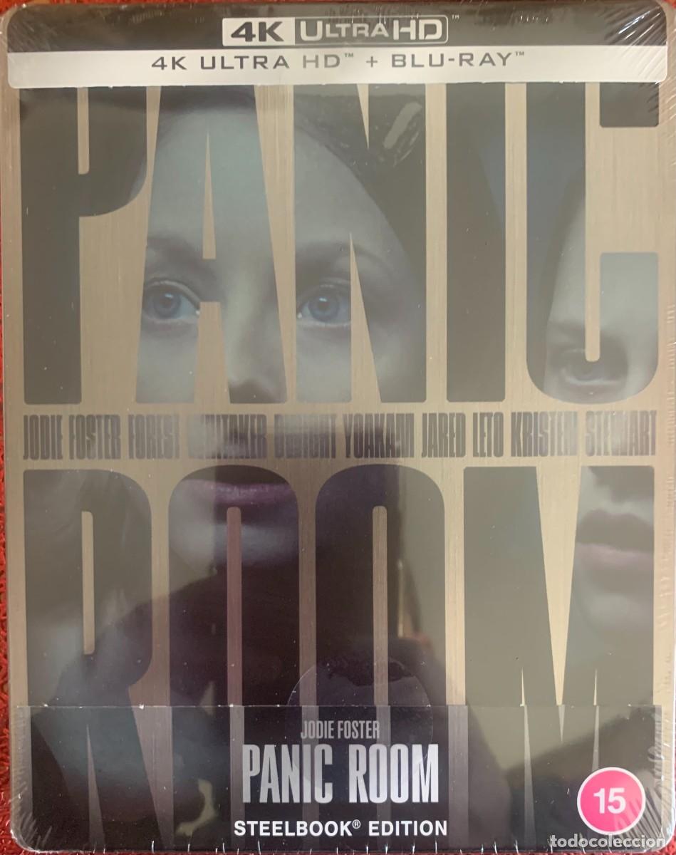 Cinema: LA HABITACION DEL PANICO (David Fincher,2002)-Edicion metalica limitada 4K UHD+ BLURAY