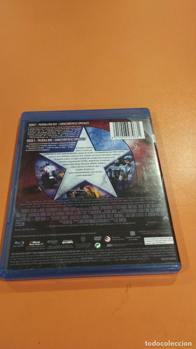 Cine: Capit&aacute;n Am&eacute;rica [Blu-Ray + DVD] - Foto 2
