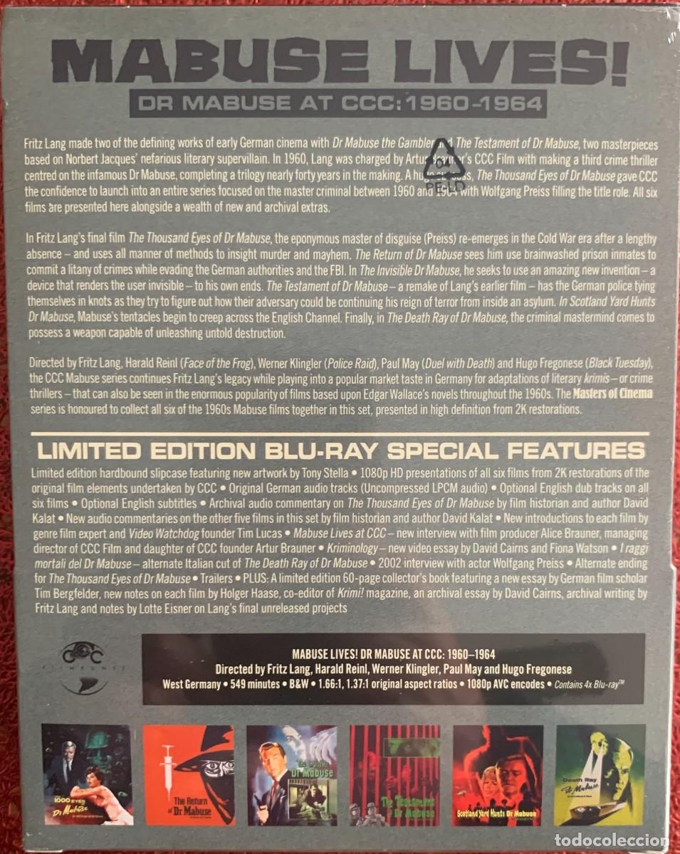 Cine: PACK MABUSE LIVE - EDICION EUREKA PRECINTADA - Foto 2