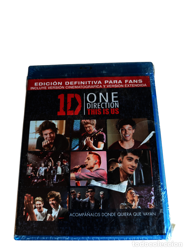 Cinema: BL7 1D one direction this is us BLURAY PRECINTADO