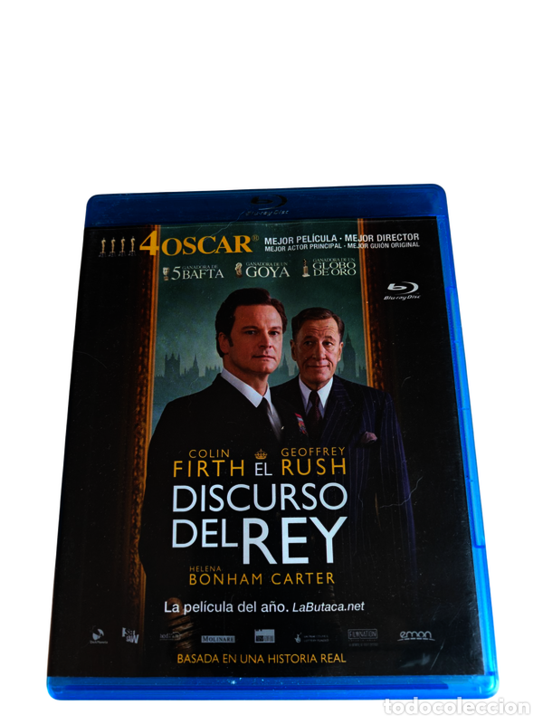 Cine: BL7 El discurso del Rey BLURAY SEGUNDA MANO