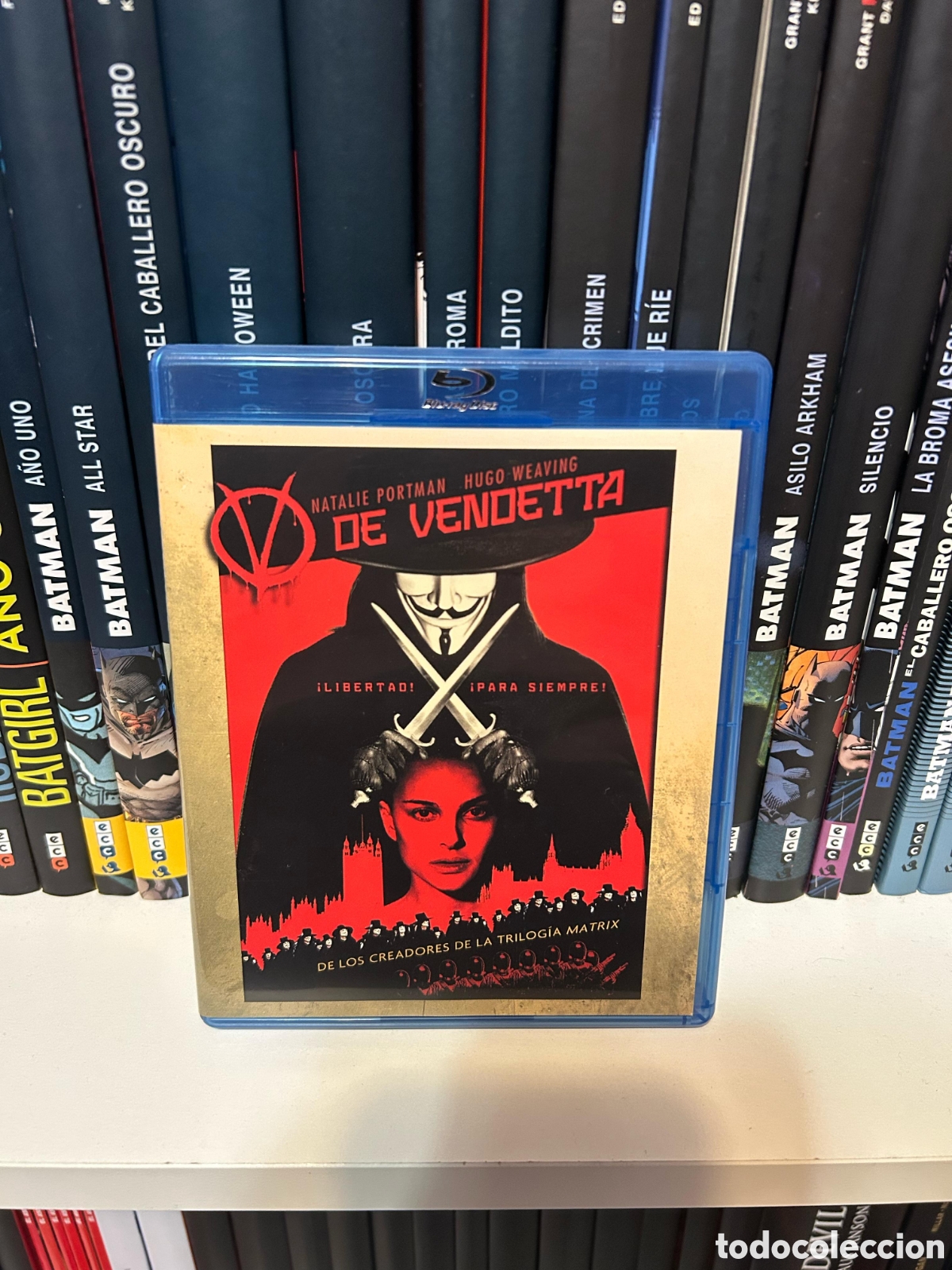 Cine: V DE VENDETTA (BLU-RAY, SEMINUEVA) - Foto 1