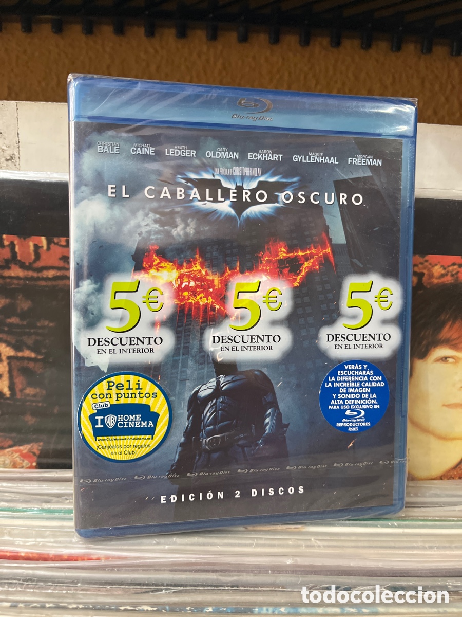 Cinema: el caballero oscuro edici&oacute;n 2 discos precintado