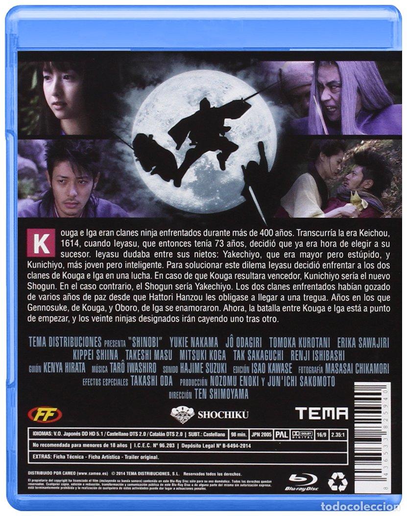 Cine: SHINOBI - BLU-RAY - NUEVO - Foto 2