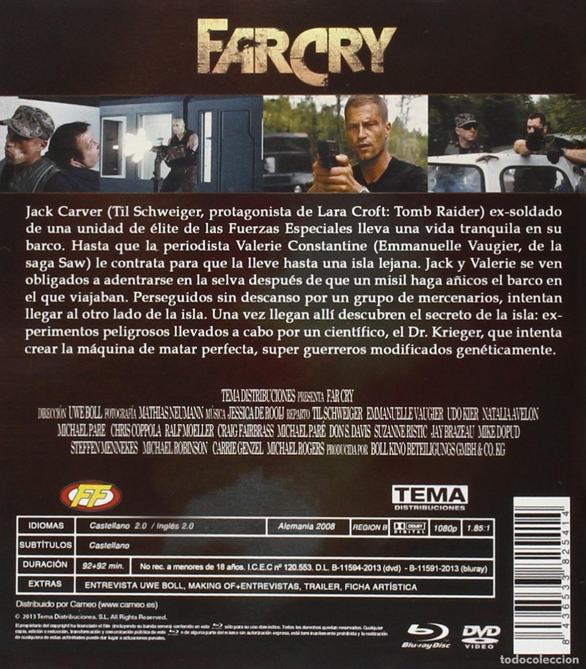 Cine: FAR CRY - COMBO BD+DVD - NUEVO - Foto 2