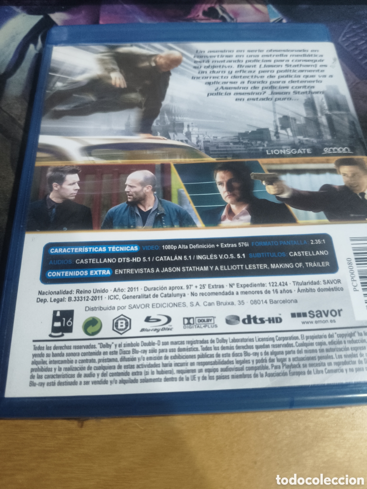 Cine: Blitz Blu-ray (videoclub) - Foto 2