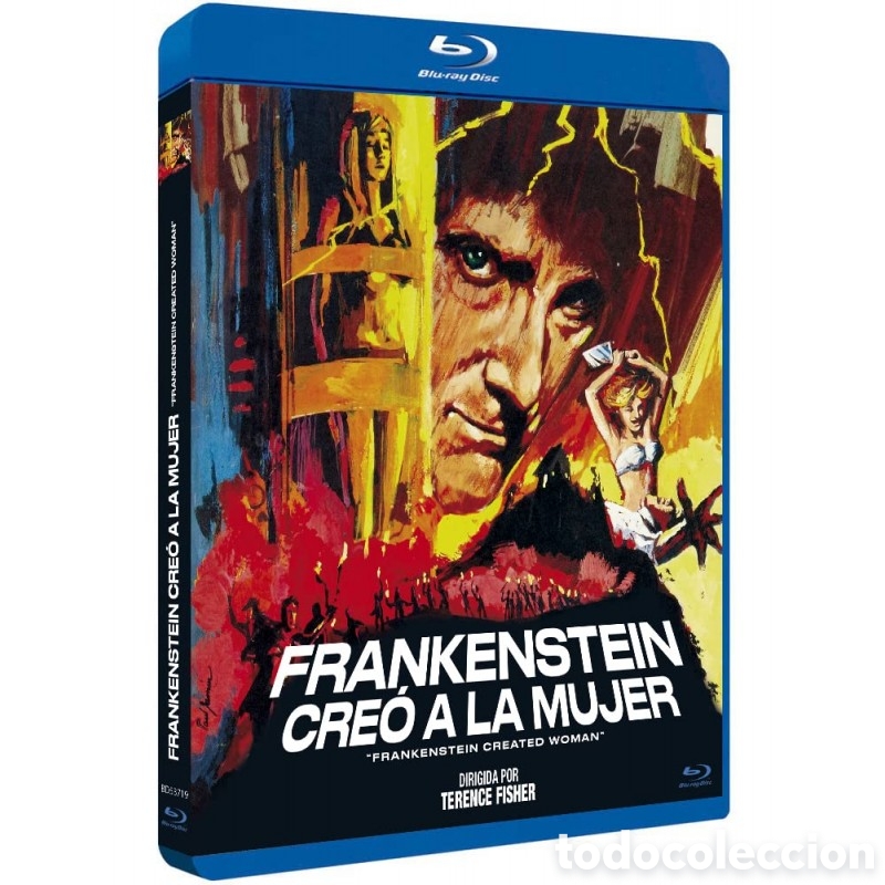 Cine: Frankenstein Cre&oacute; a la Mujer BD 1967 Frankenstein Created Woman [Blu-ray]