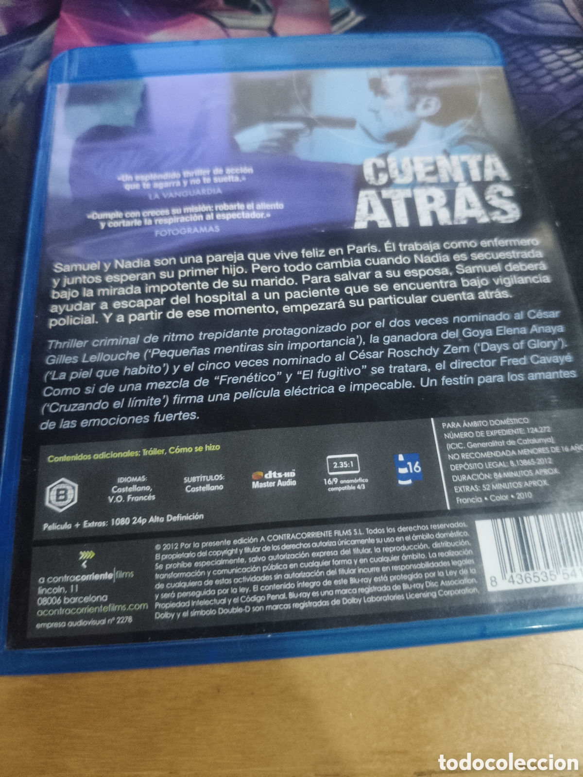 Cine: Cuenta atr&aacute;s Blu-ray (videoclub) - Foto 2