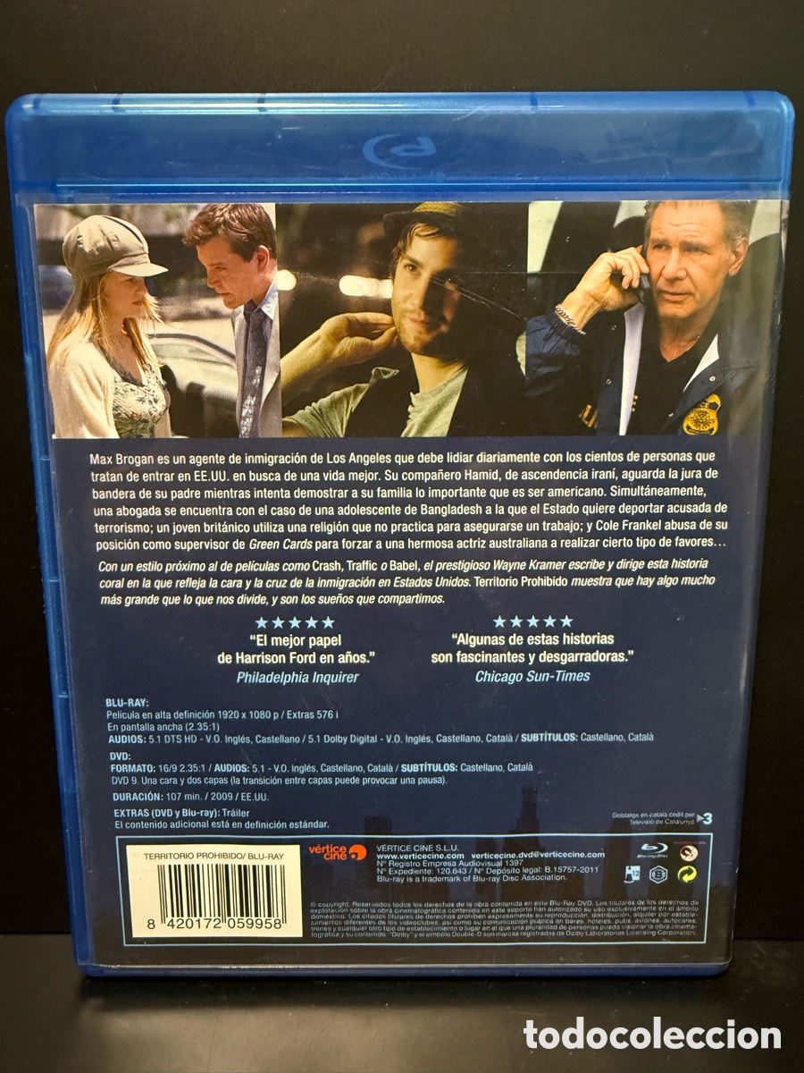 Cine: Territorio prohibido (Blu-ray) - Foto 2