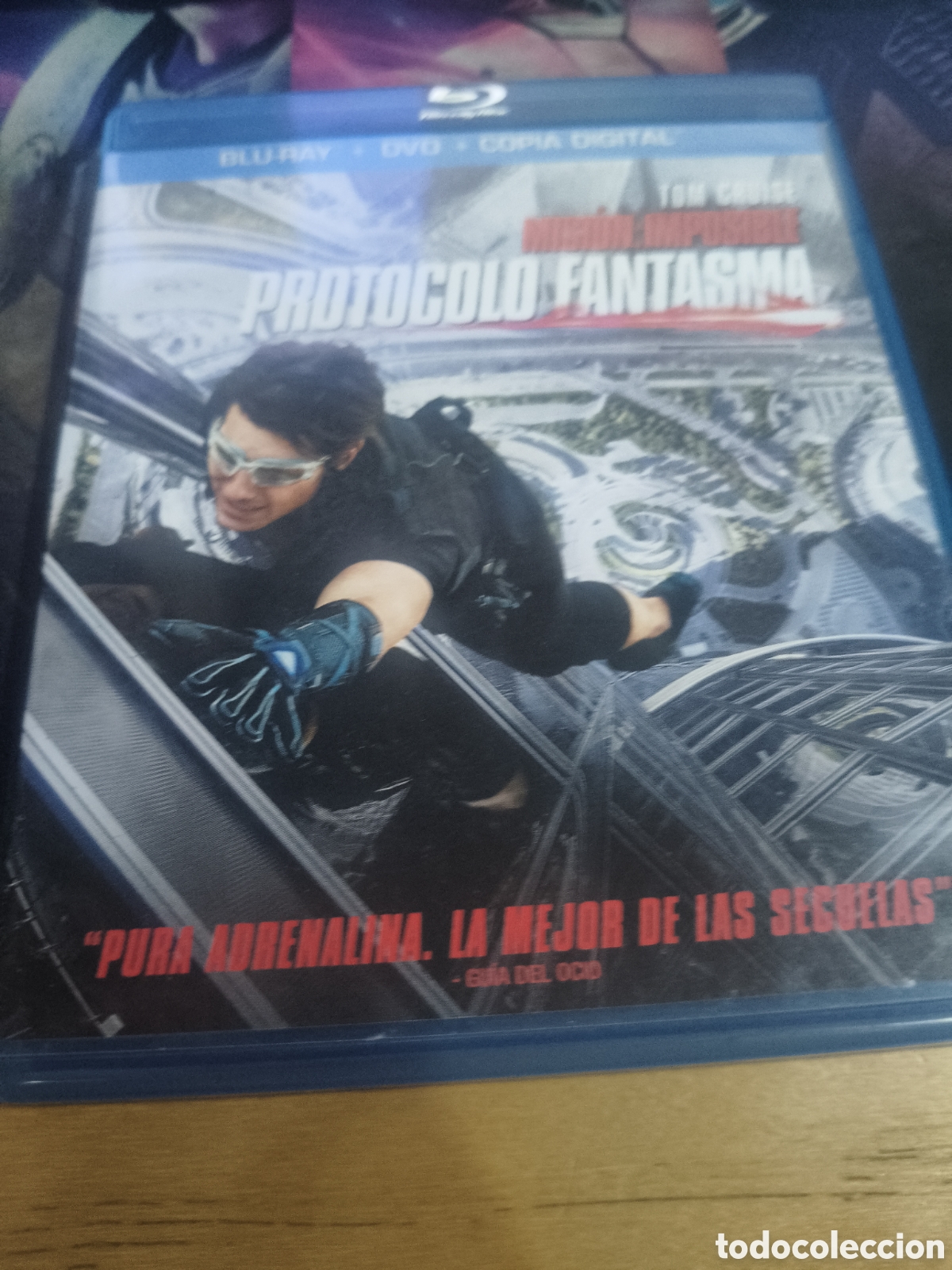 Cine: Misi&oacute;n imposible protocolo fantasma Blu-ray (videoclub)