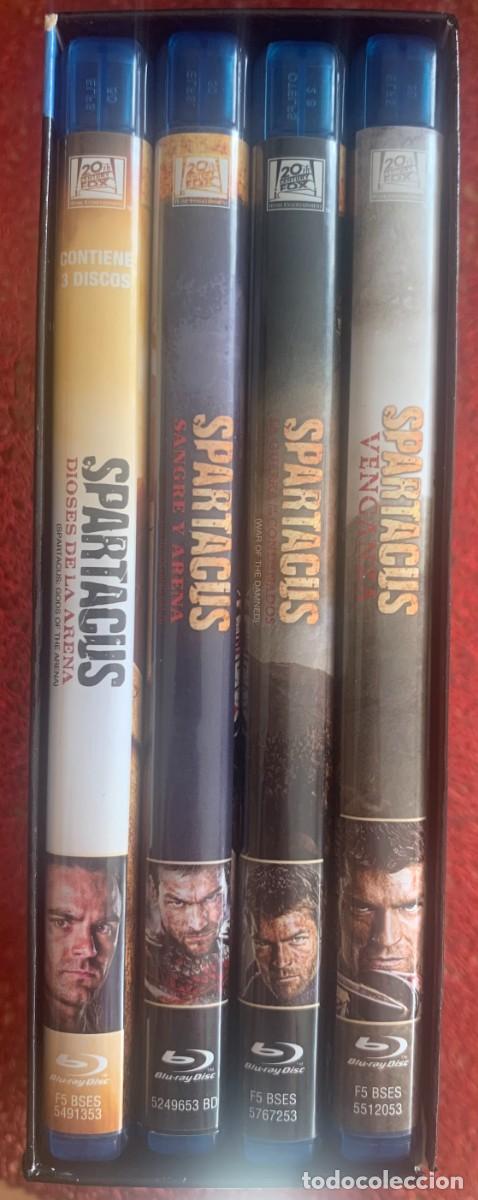 Cine: SPARTACUS - SERIE COMPLETA BLU RAY - Foto 3