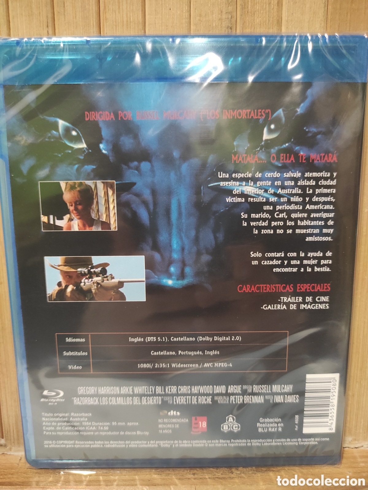 Cine: RAZORBACK ( BD-r ) - BLU-RAY PRECINTADO - Foto 2