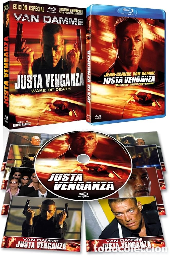 Kino: Justa Venganza BD 2004 Wake of Death Edici&oacute;n Especial Numerada Con
