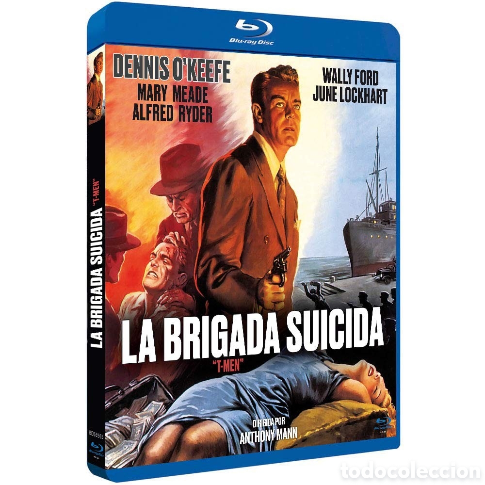 Kino: La Brigada Suicida BDr 1947 T-Men [Blu-ray]