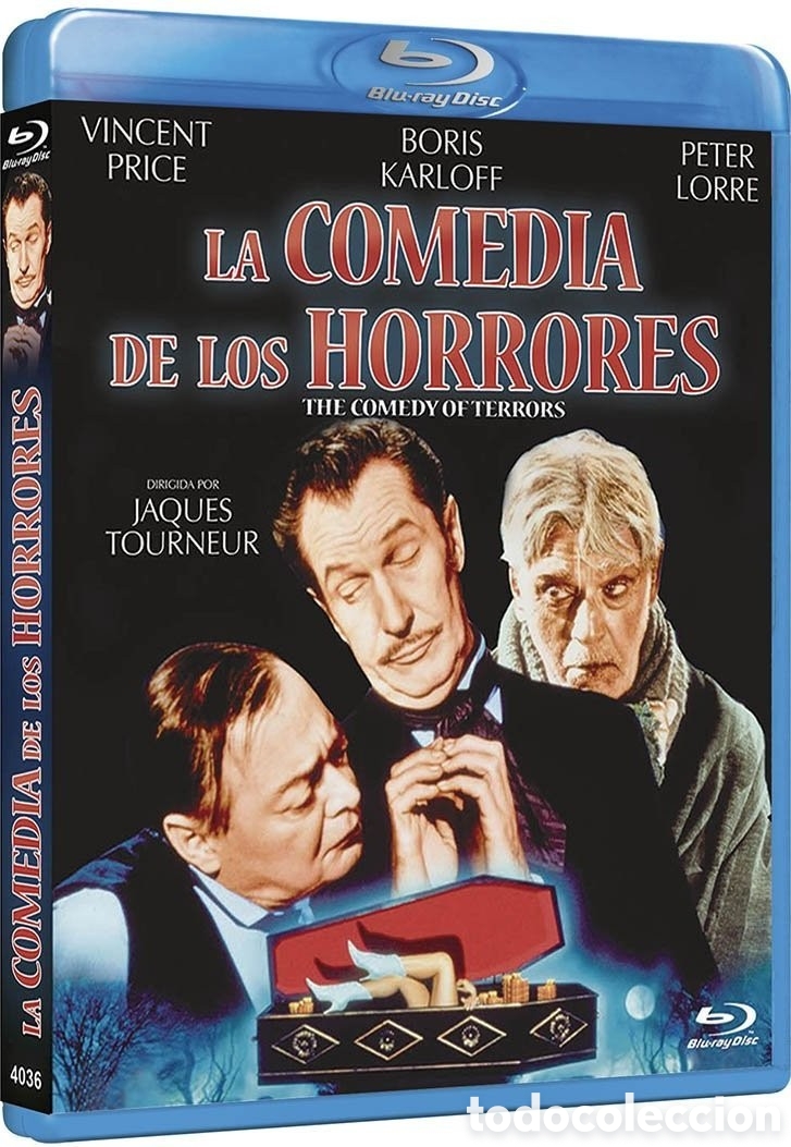 Kino: La Comedia de los Horrores [Blu-ray] (1963) The Comedy of Terrors
