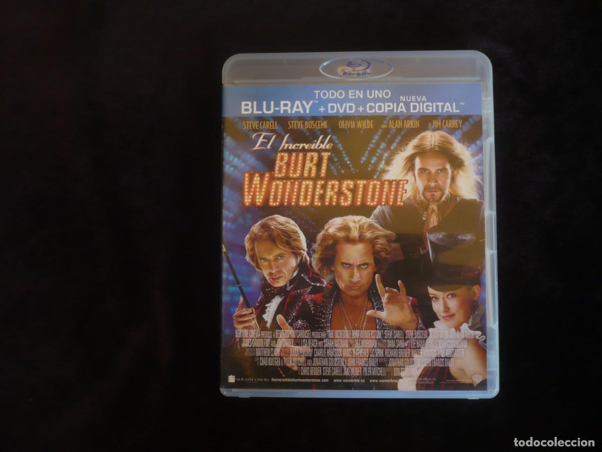 Cinema: el increible burt wonderstone - contiene bluray + dvd como nuevos