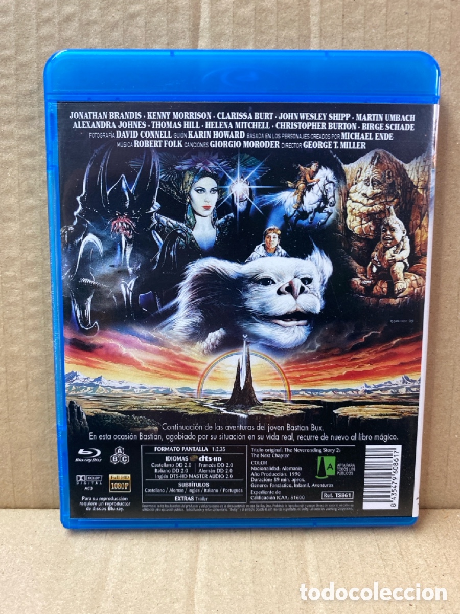 Cine: BLU RAY LA HISTORIA INTERMINABLE II EL SIGUIENTE CAP&Iacute;TULO - Foto 2