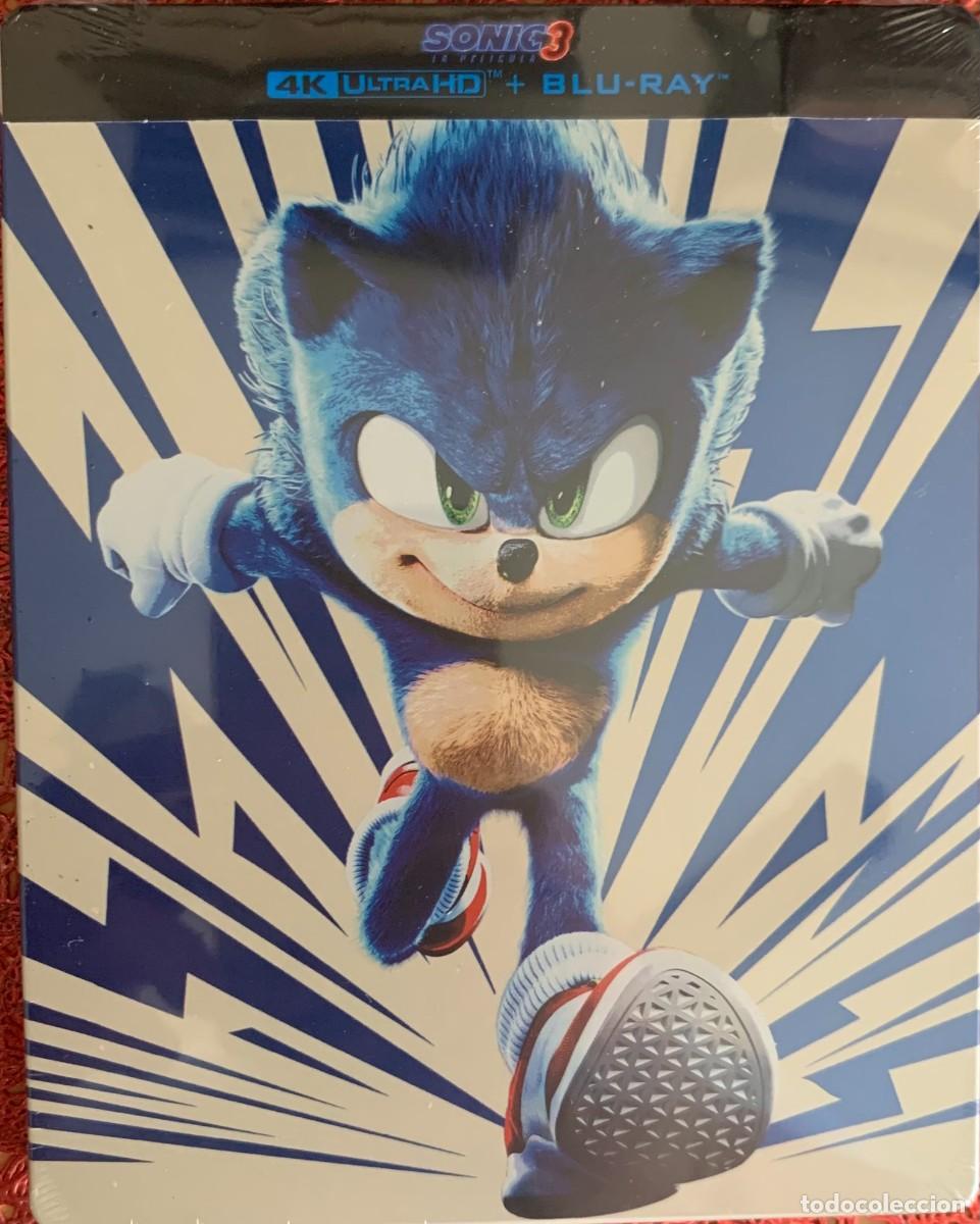 Cinema: SONIC 3 LA PELICULA (Jeff Fowler, 2024) - EDICION COLECCIONISTA 4K BLU RAY