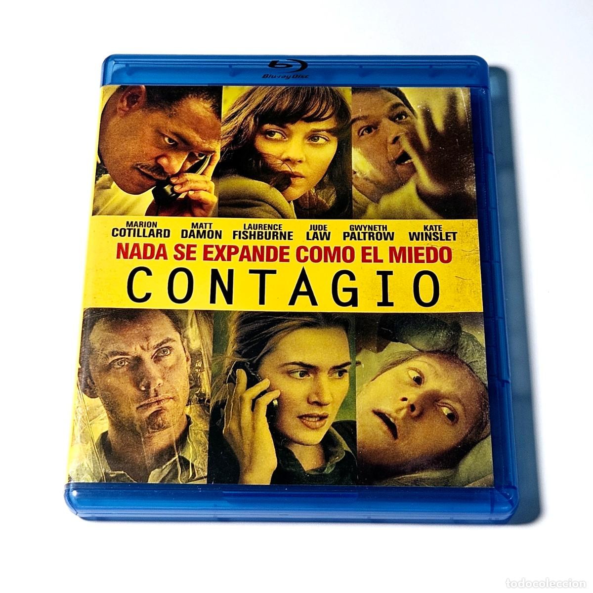 Cine: Contagio (Blu-ray) Steven Soderbergh. Primera Edici&oacute;n. Bluray - Foto 1